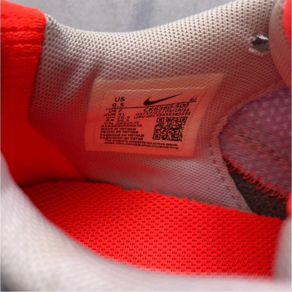 Nike Renew Run Violet Frost Crimson Women’s Size 9.5 Running Shoes CK6360-500 - Picture 12 of 12